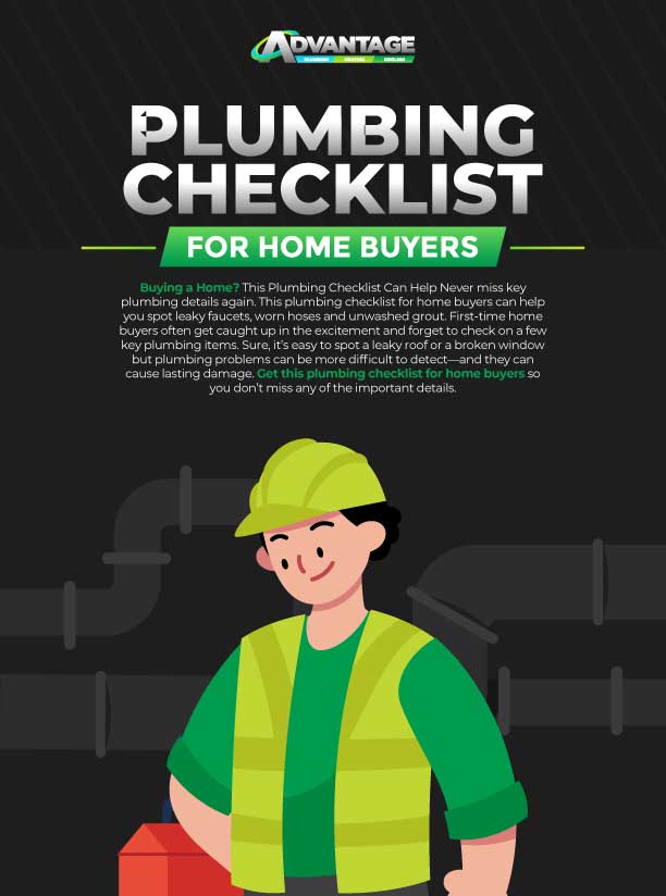 Plumbing Checklist for Home Buyers Inforgraphic
